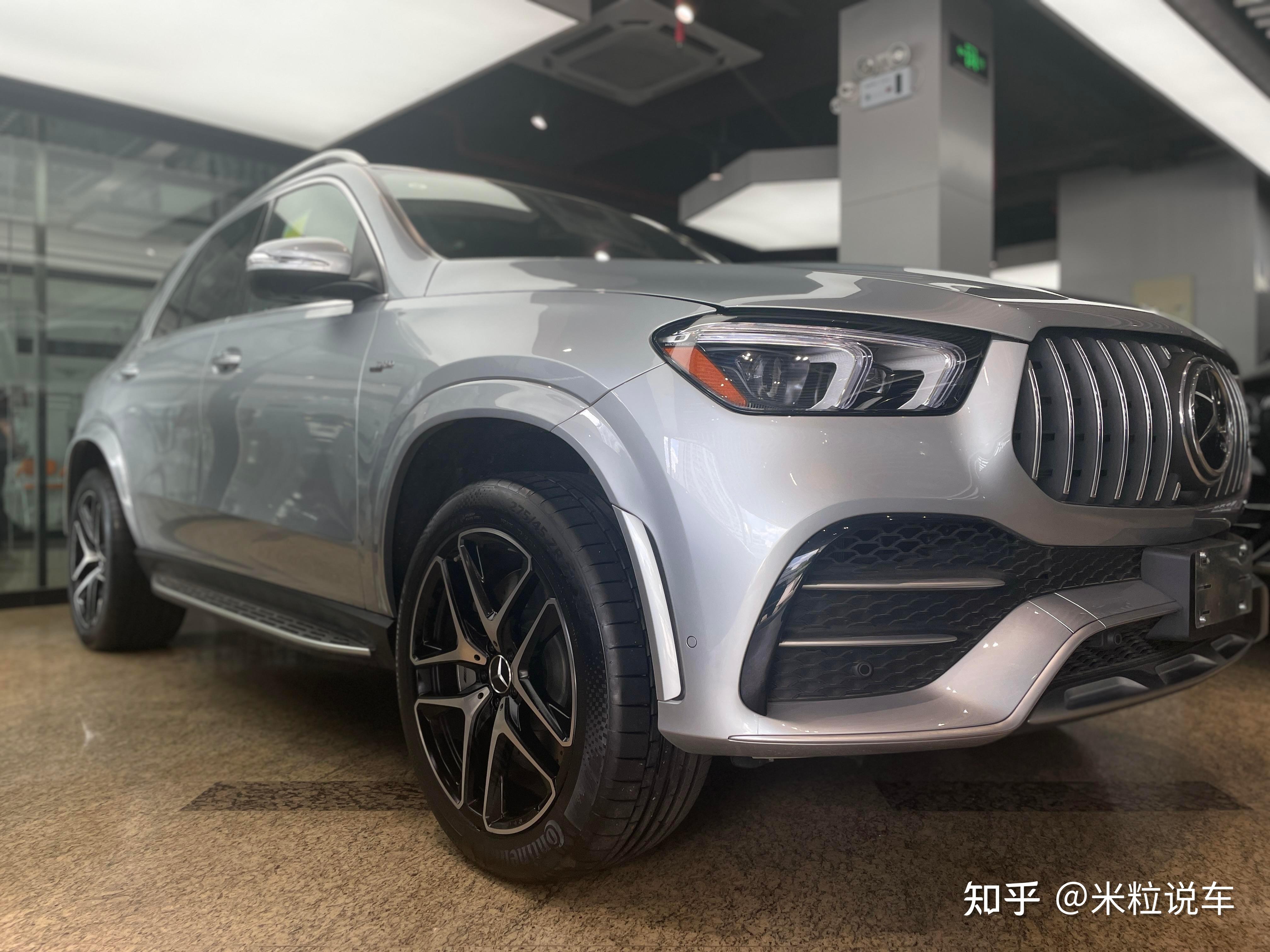 22款加版高配奔驰amg gle53高科技银金属漆,谁能拒绝amg的魅力?