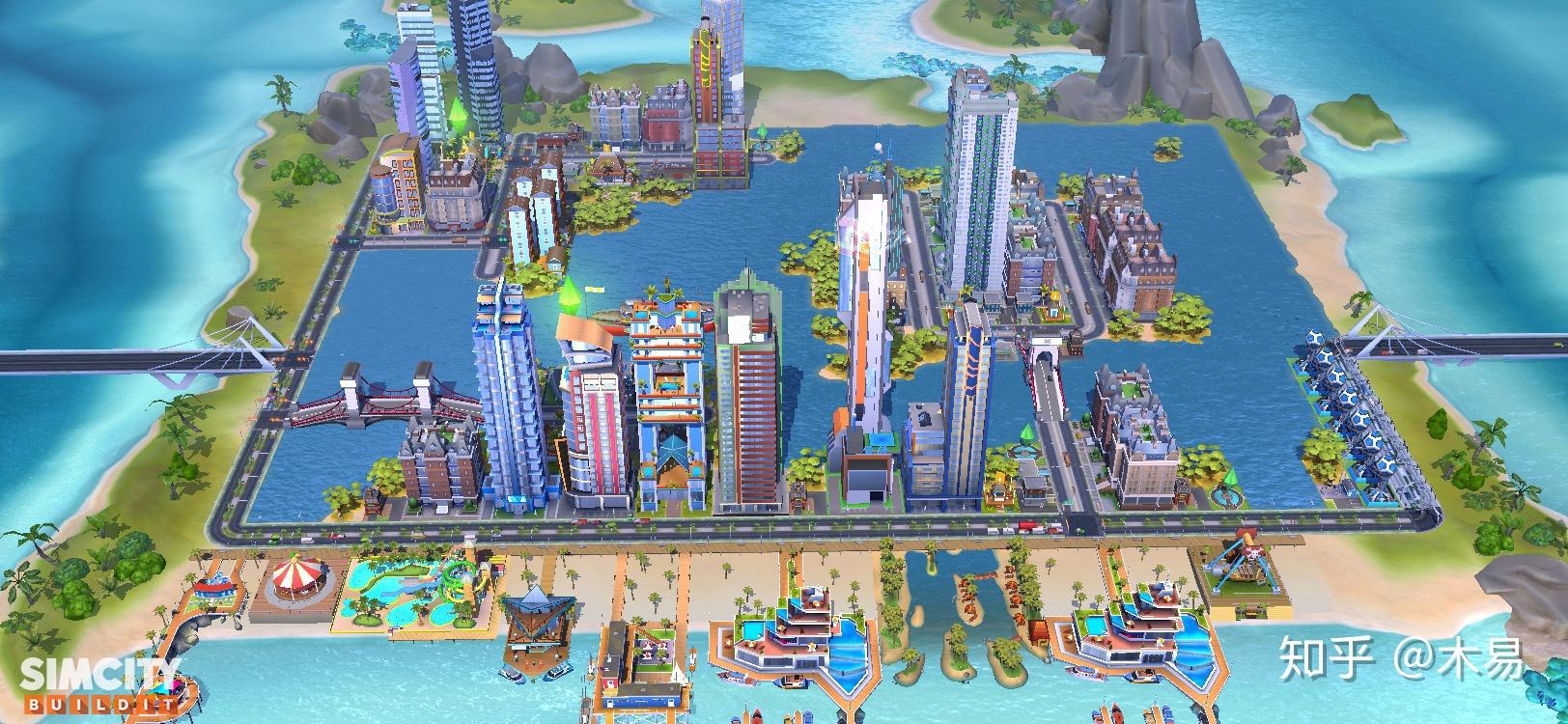你在模拟城市我是市长中见过哪些特别美的城市? - 知乎