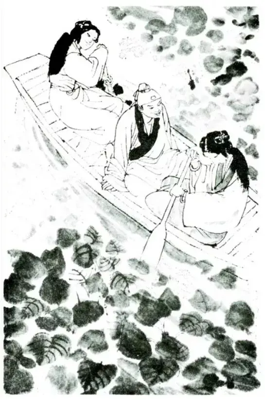 插画|金庸小说的黑白江湖