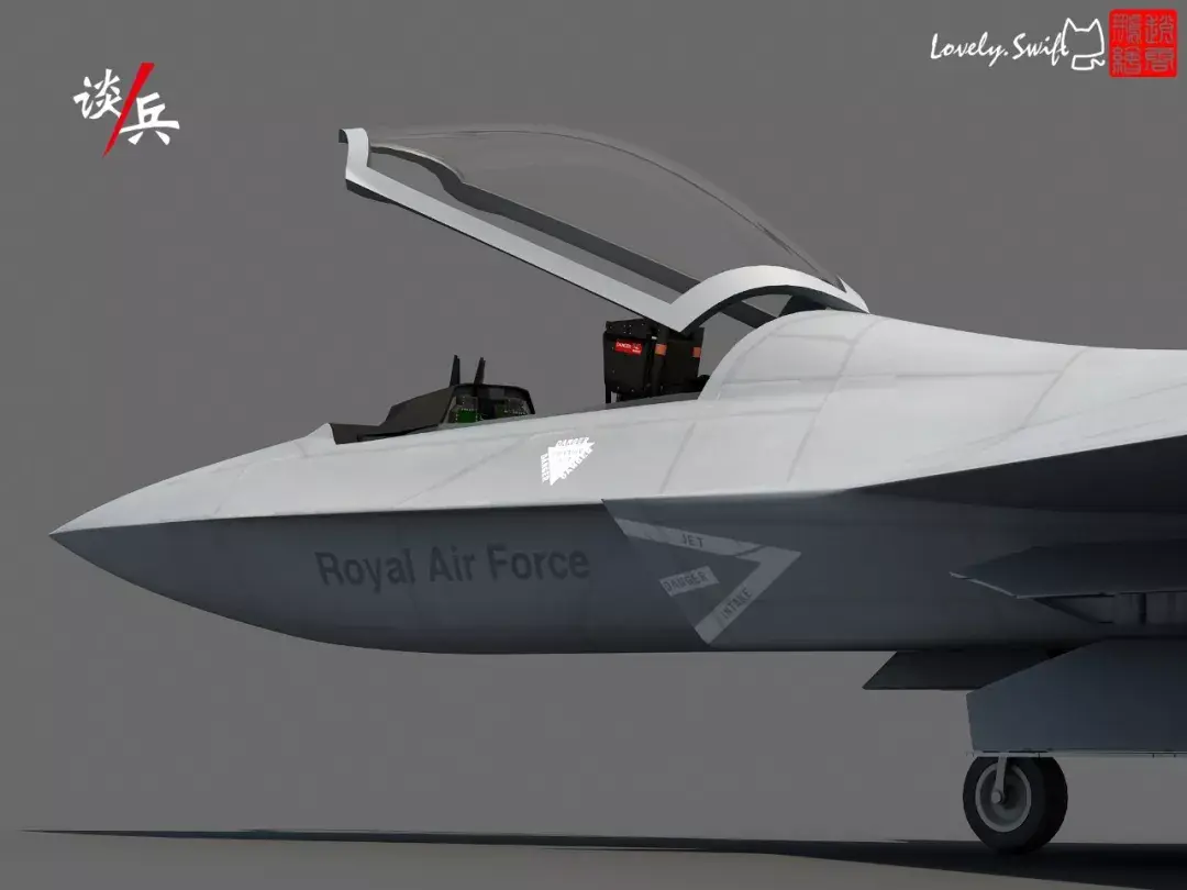 cg图跨过5代研发6代英国暴风战机长啥样