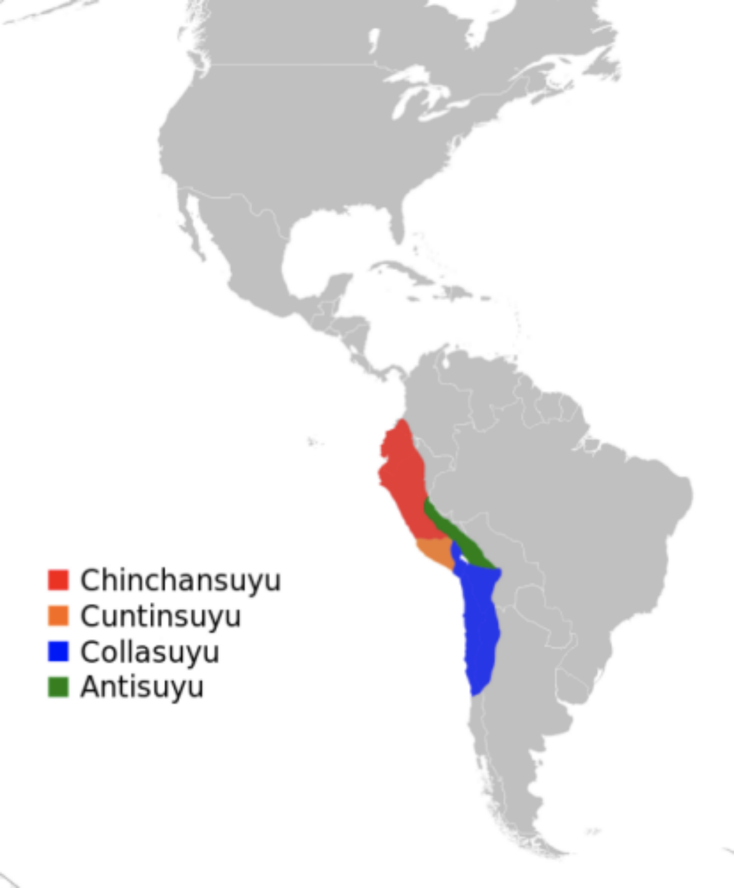 印加帝国地理位置