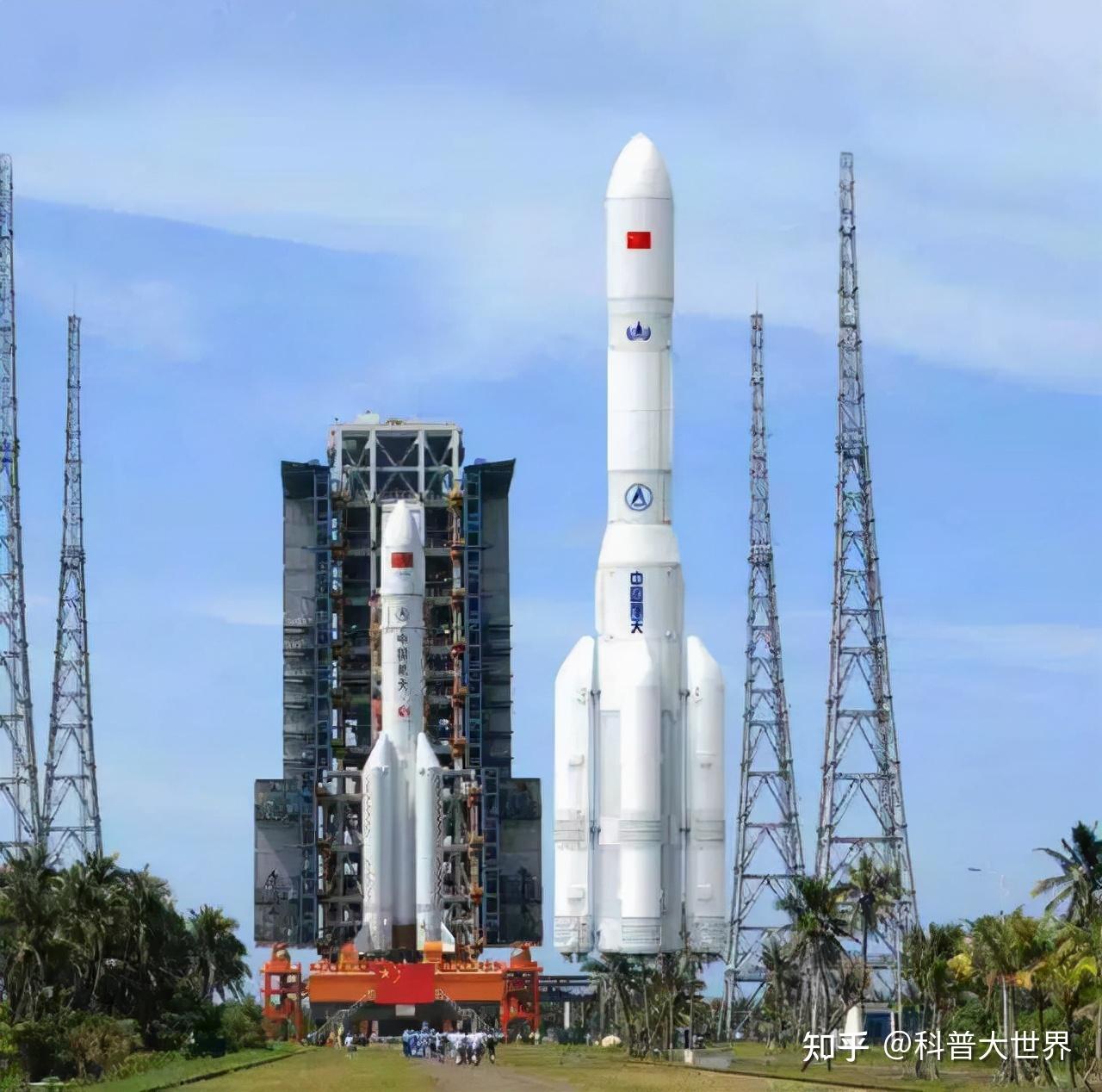 长征五号遥四运载火箭今日垂直转运至发射区_中国航天科技集团