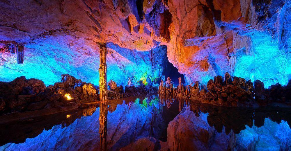 广西旅游景点推荐芦笛岩景区旅游攻略低音号免费语音导游