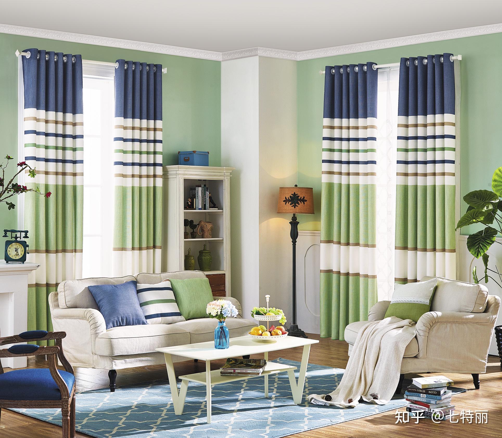 客厅布艺窗帘颜色如何搭配这几点很重要