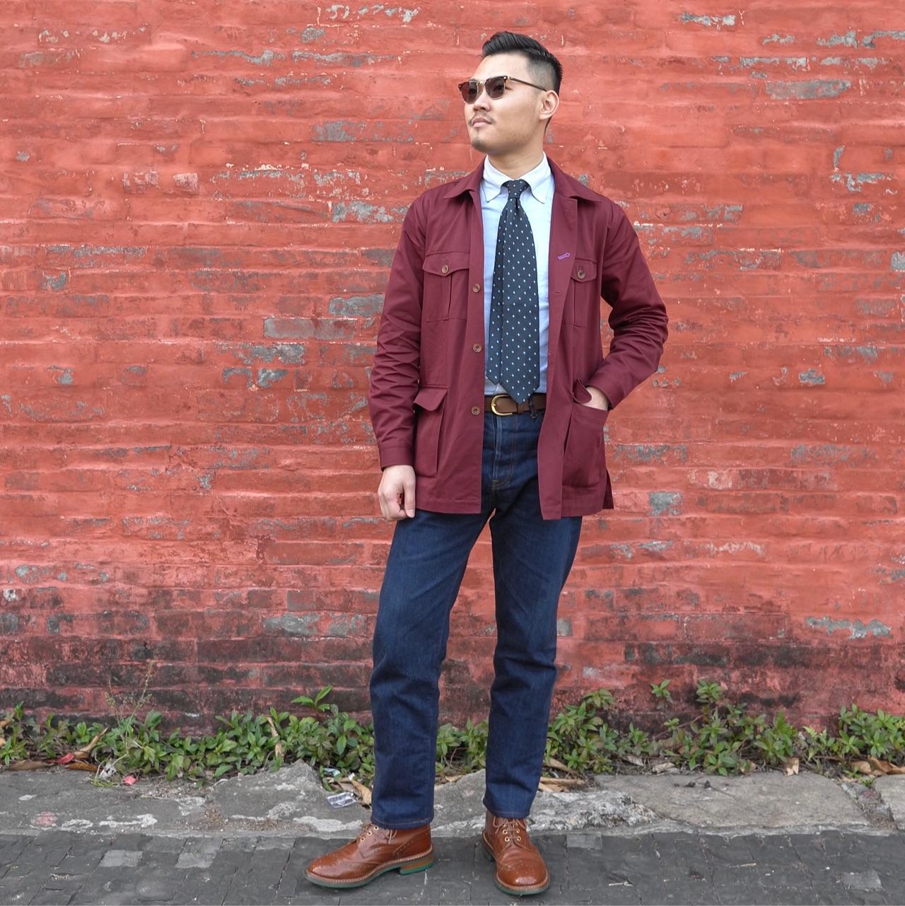 身高172体重136男生穿衣搭配