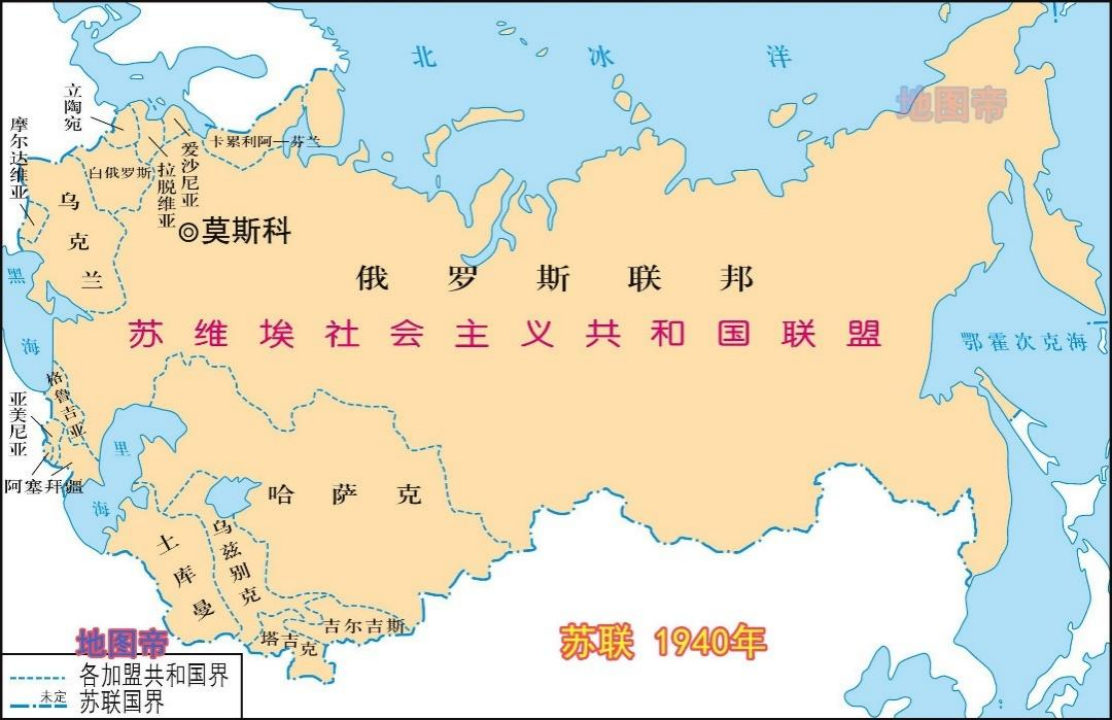 苏联地图