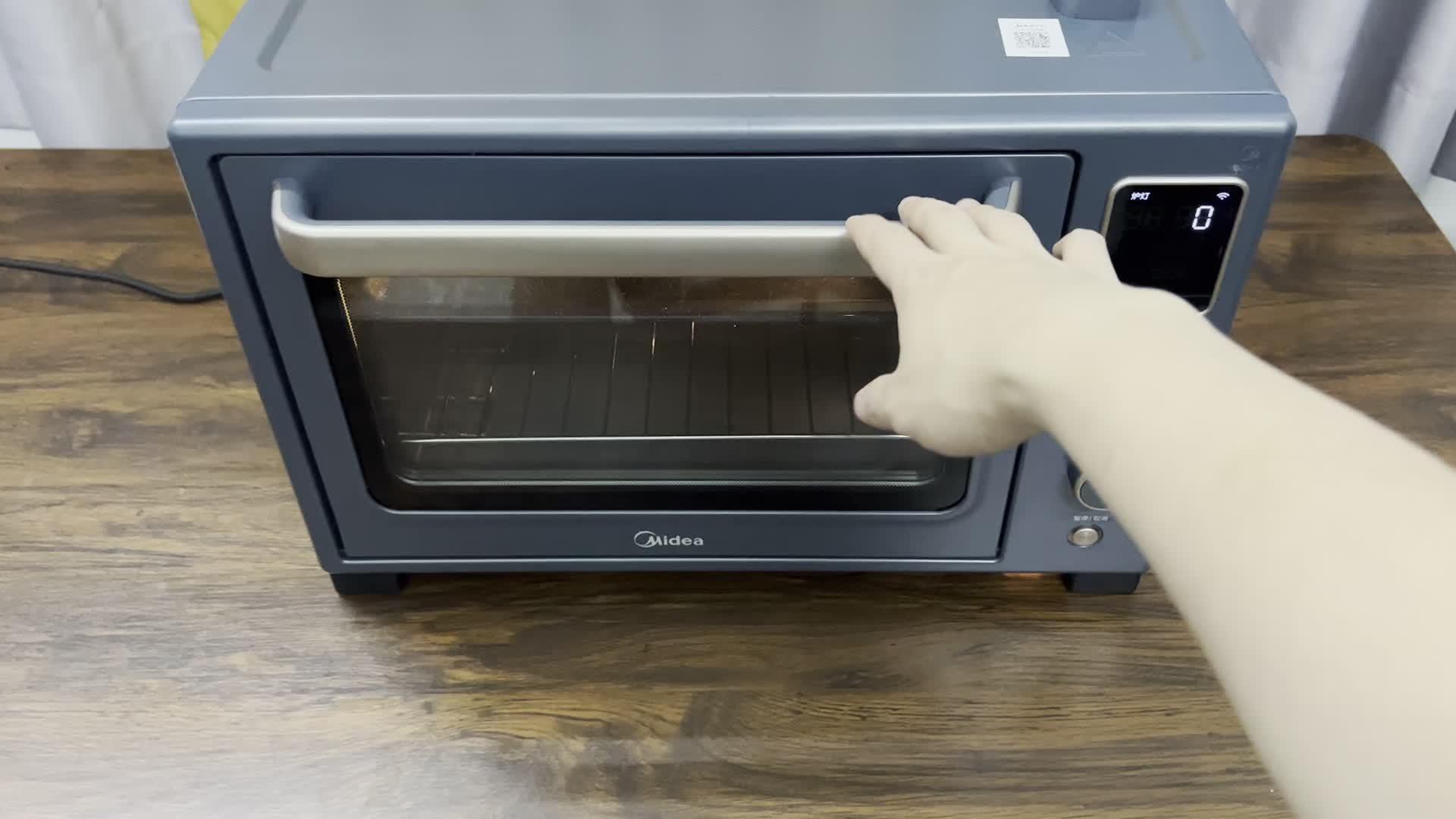 电烤箱拆机篇丨石墨烯烤管有什么用?美的免预热电烤箱q30实测分享!