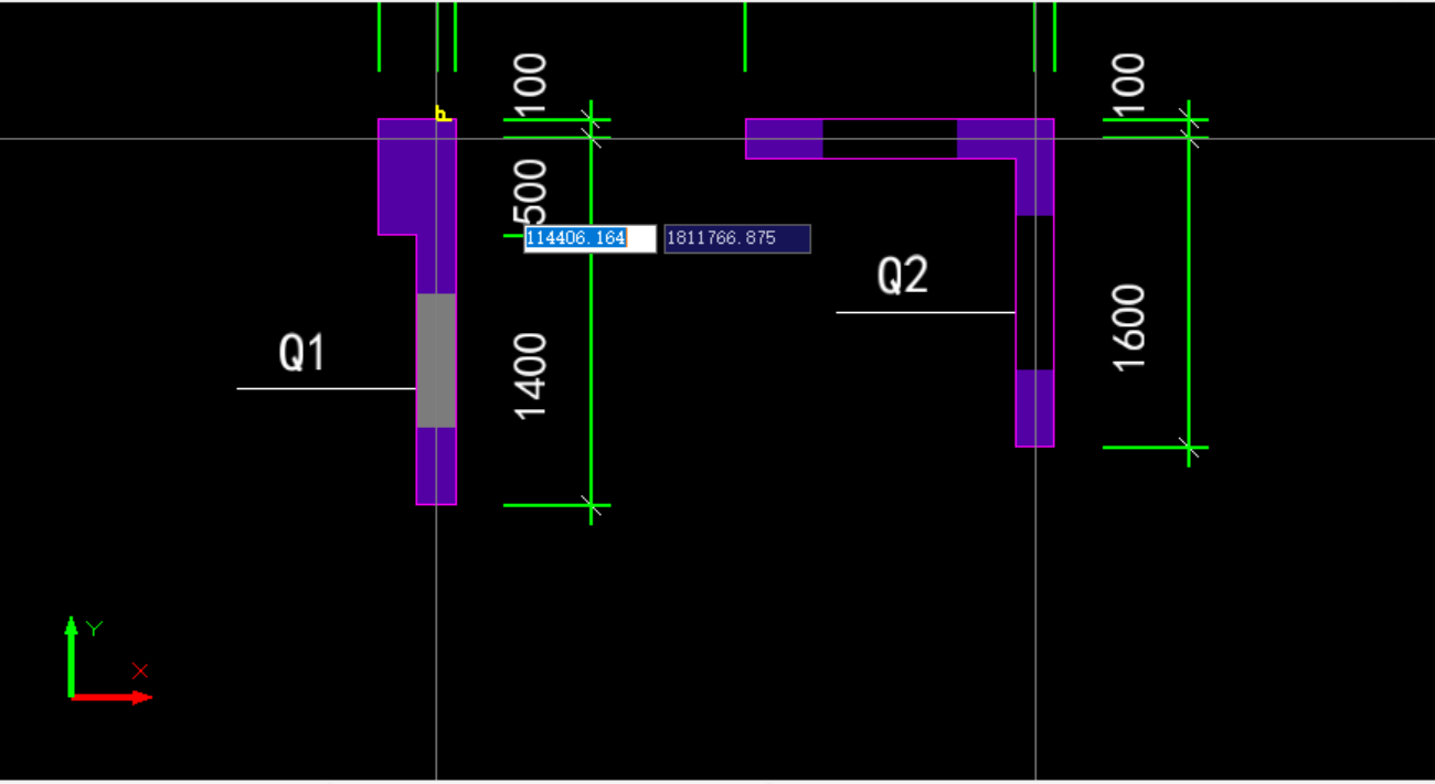 每日练习剪力墙墙柱的类型暗柱案例解析