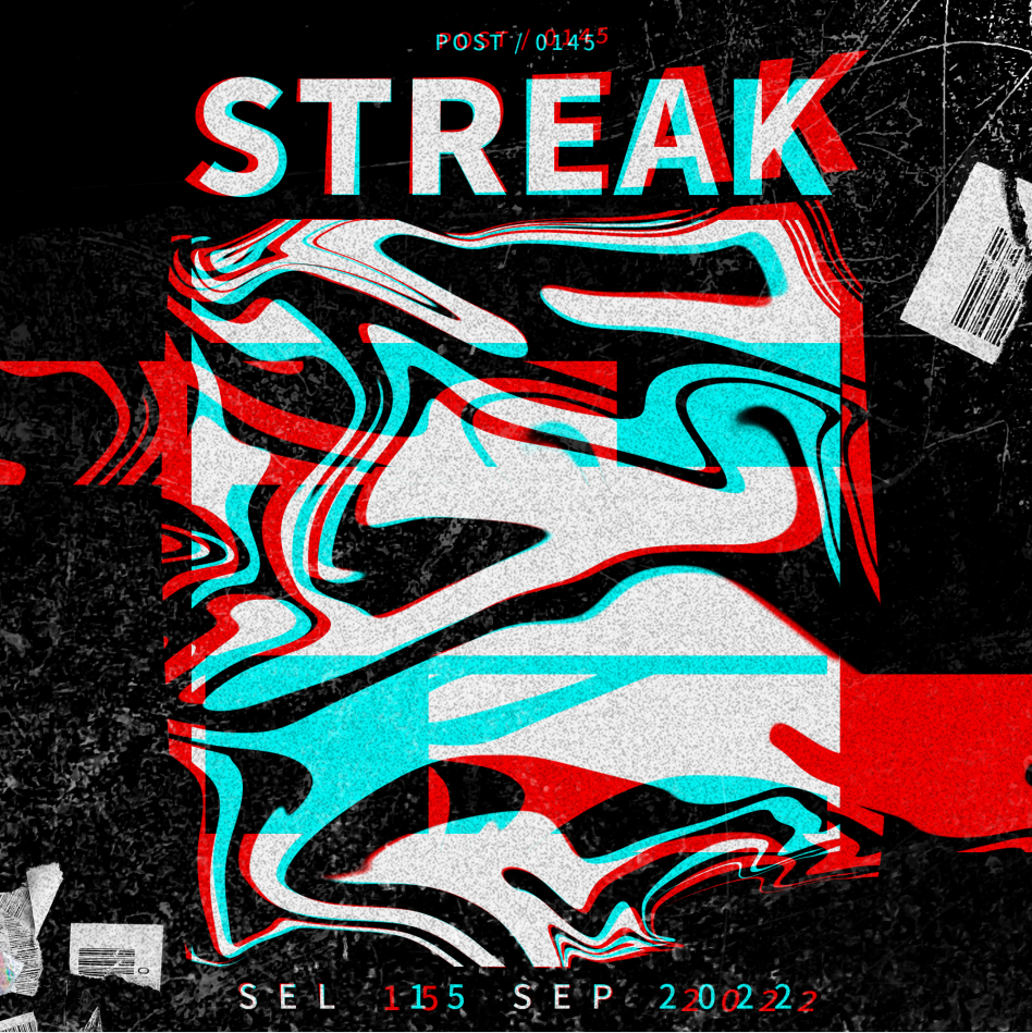 深色系故障风艺术海报优秀设计师的必备技能