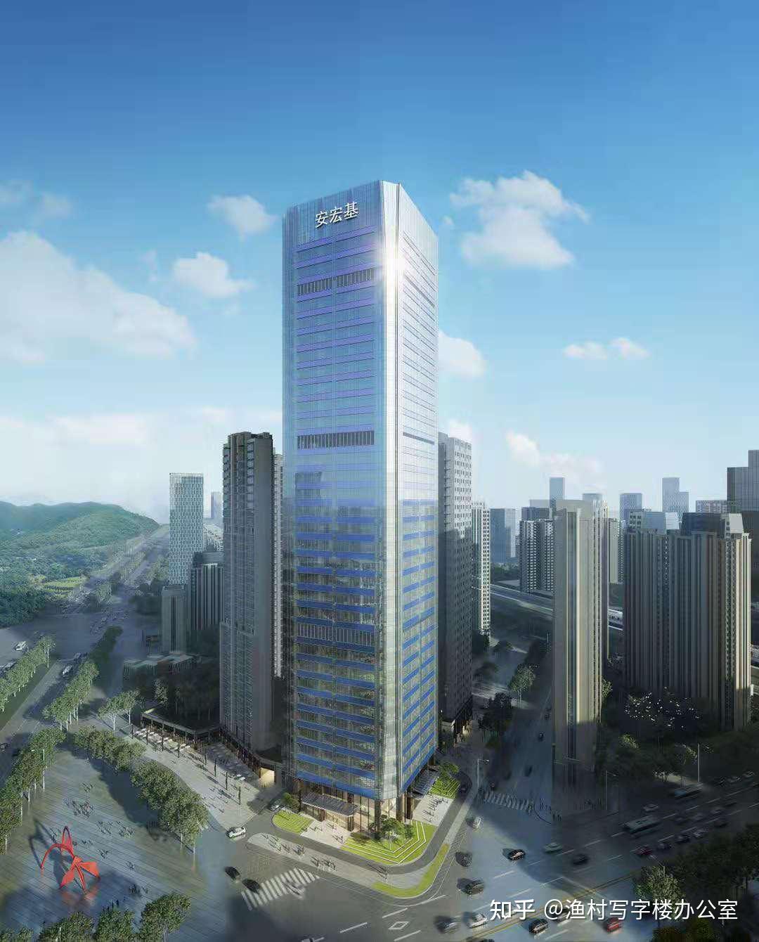 深圳写字楼市场现状之细数龙华那些外观现代化的写字楼办公室 - 知乎