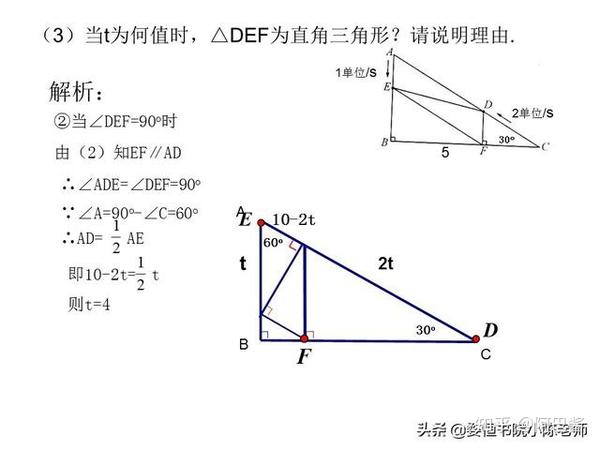 中考常见动点问题,动点问题难点剖析,解题策略及方法 - 知乎