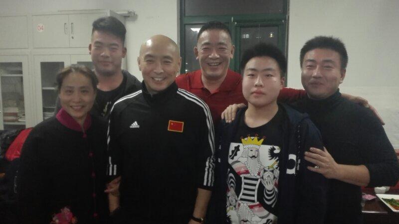 马建国原宣武体校摔跤跆拳道学员团拜会