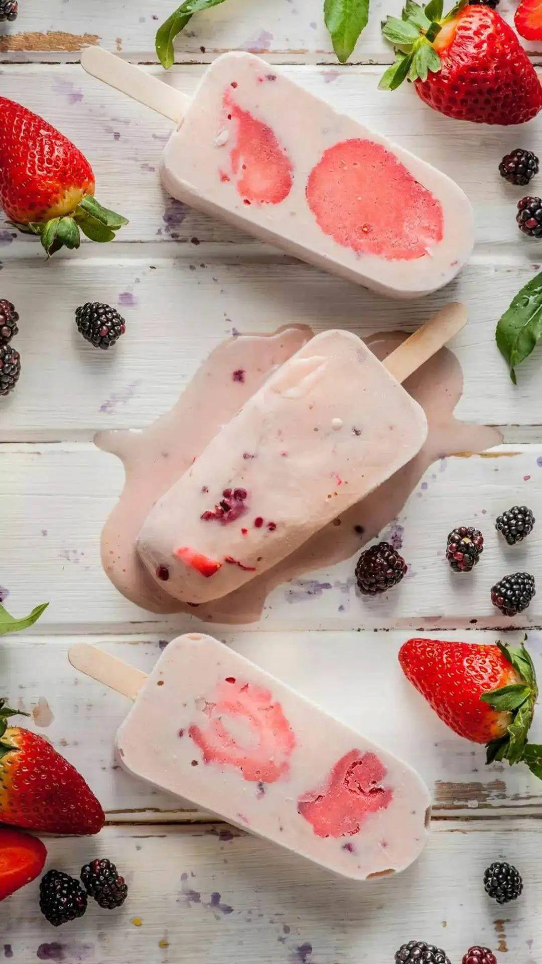 壁纸| 夏日清凉壁纸雪糕冰棍壁纸锁屏 - 知乎