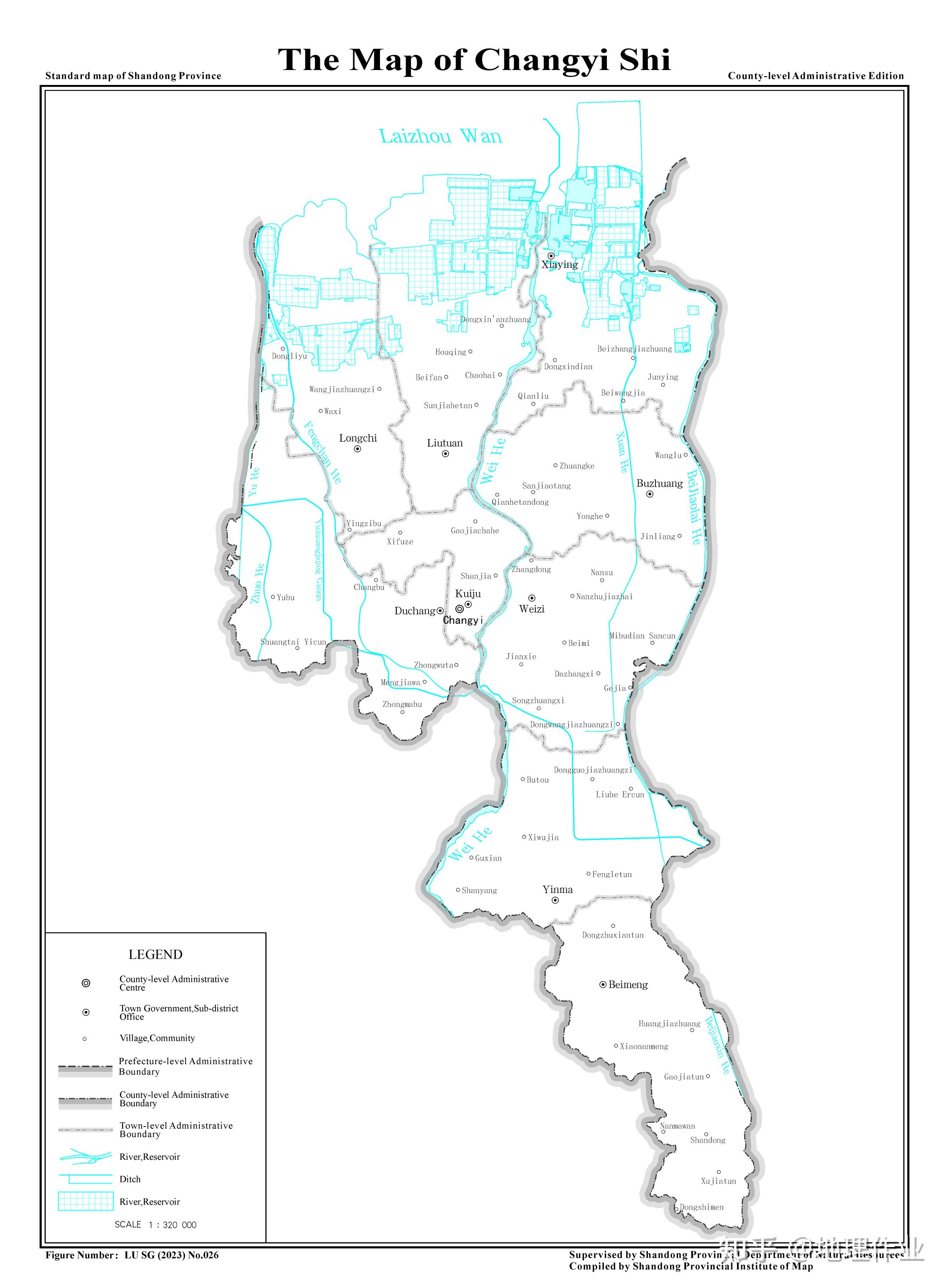 潍坊市昌邑市地图