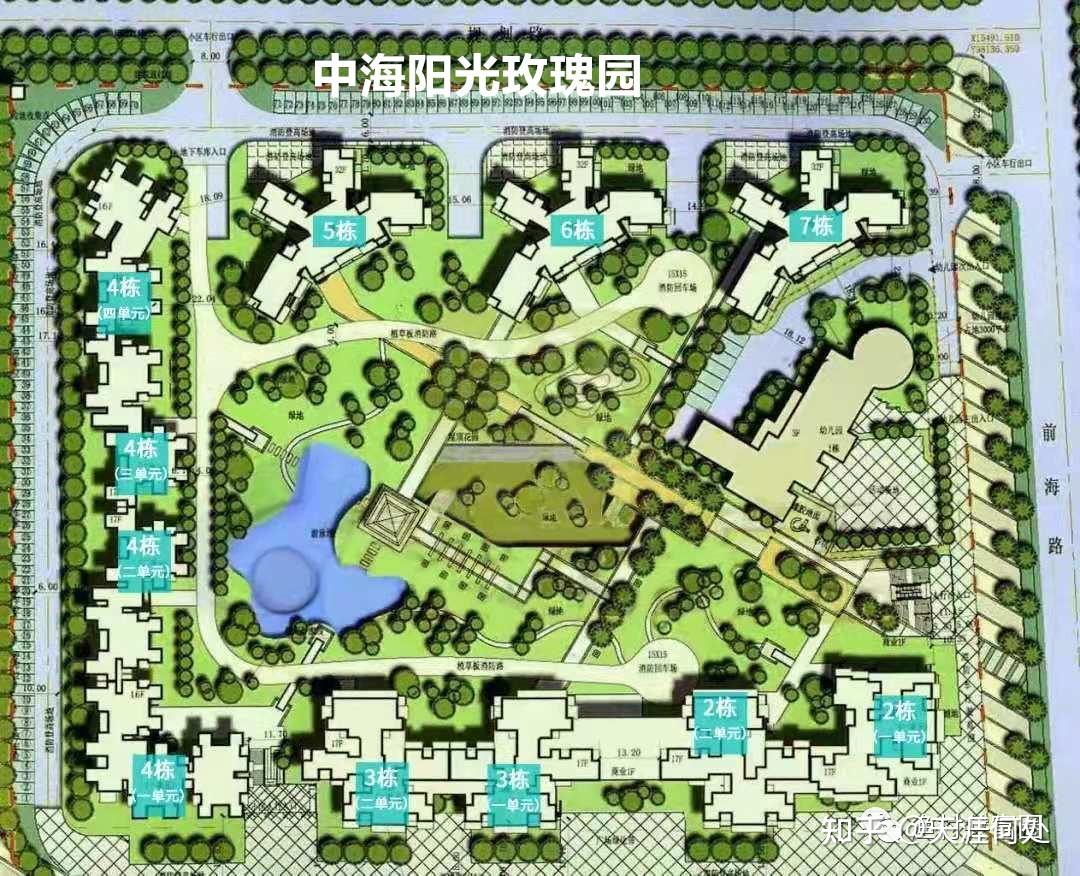 深圳小区楼栋分布图前海篇收藏版