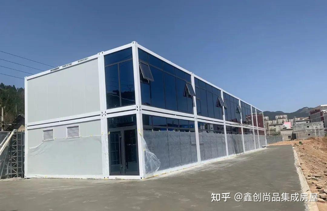 打包箱房集成房屋项目部鑫创尚品经典案例