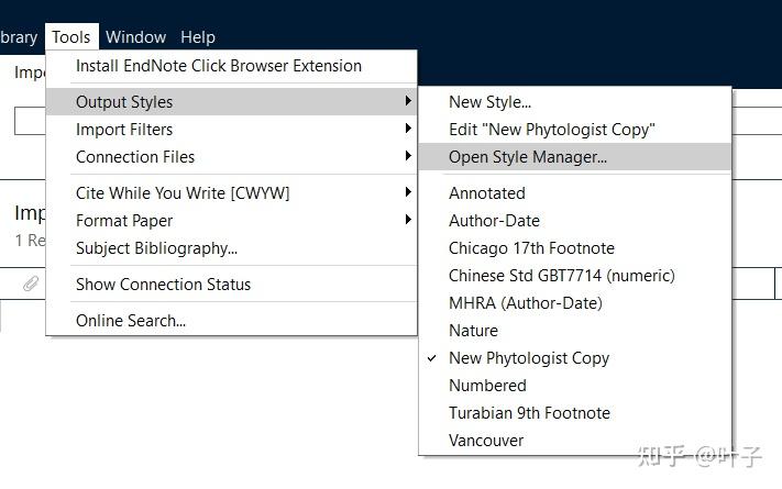 EndNote 20插入英文/中文文献及格式设置 - 知乎