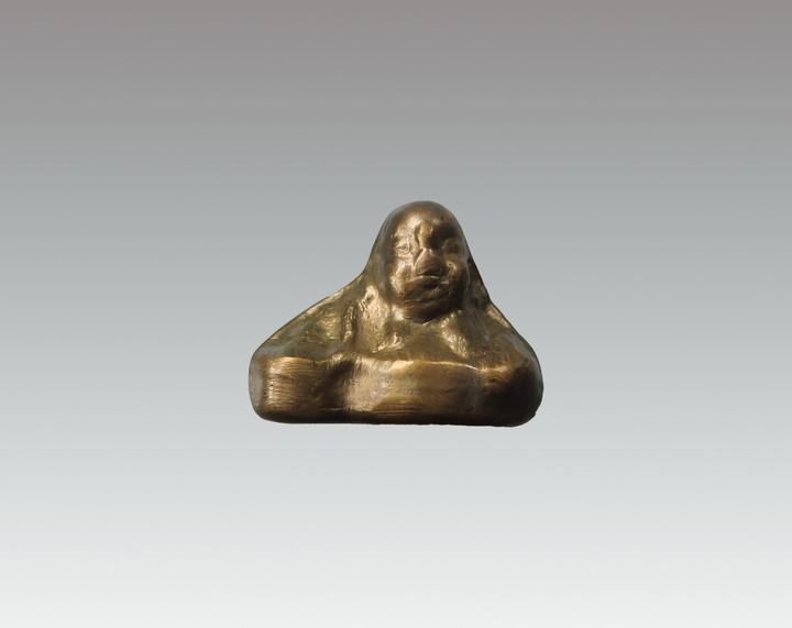 清代足金小金佛