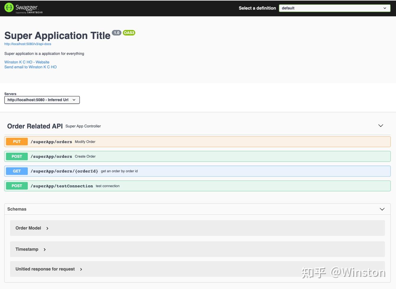 Swagger3 Usage with Spring Boot - 知乎