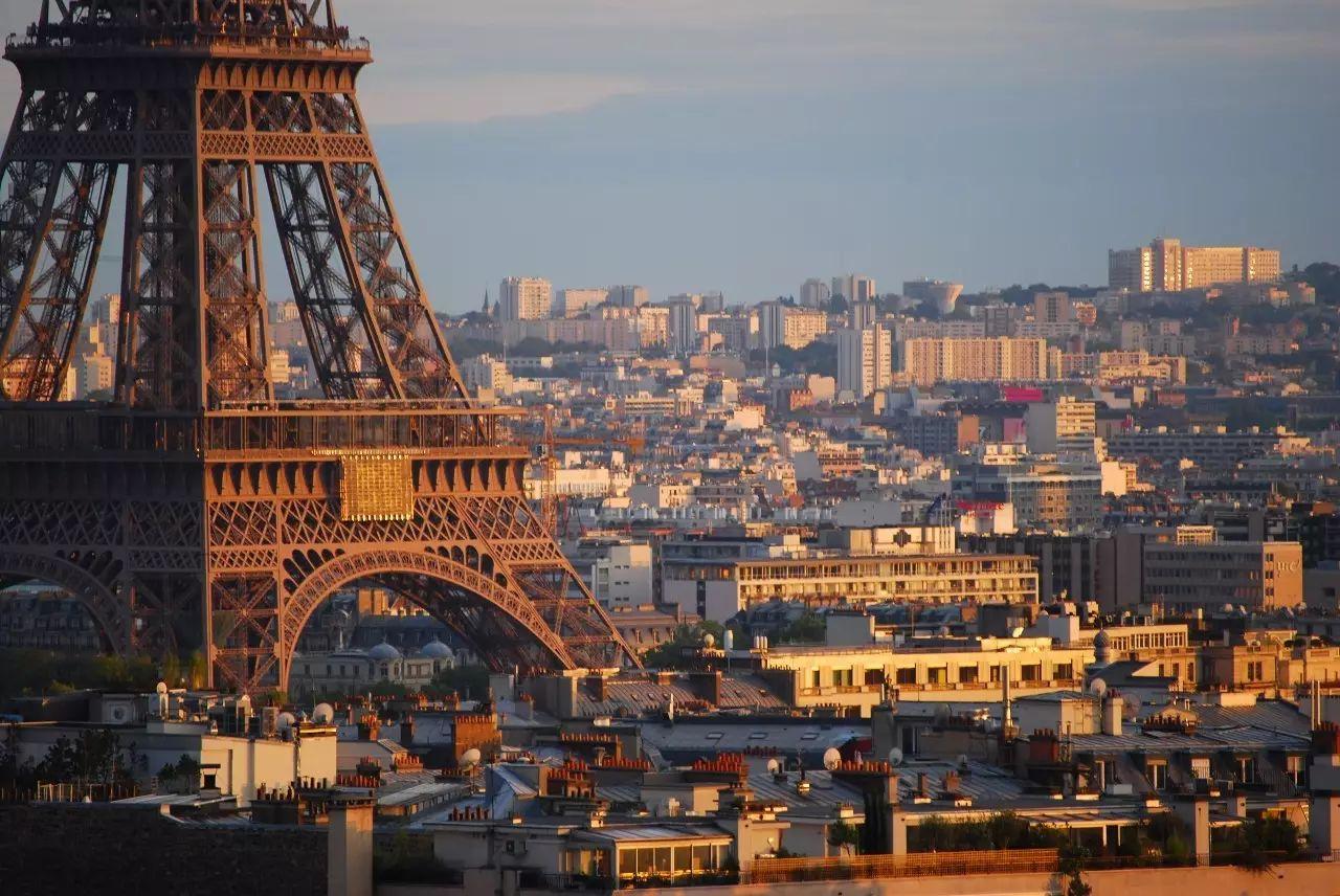 Фото париже Эйфелева башня Франция Небо город облако 3840x2400