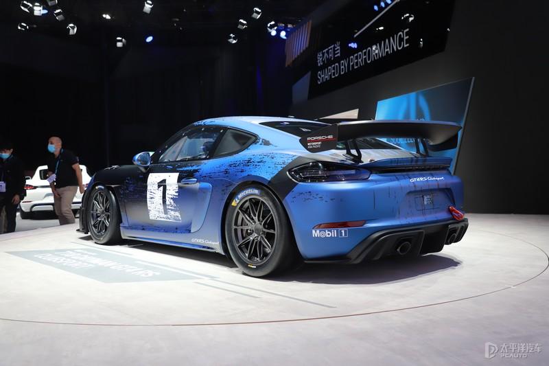 2021广州车展保时捷718gt4rsclubsport