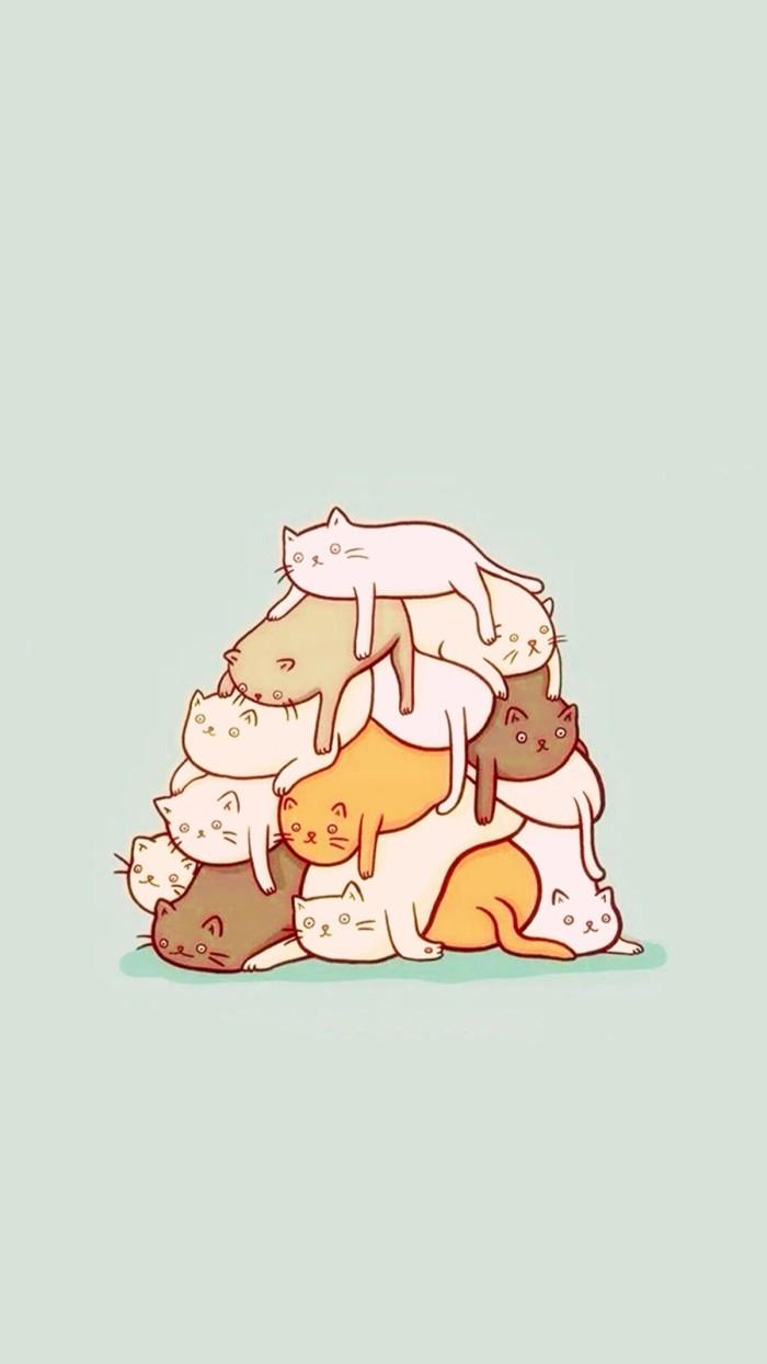 极富美感的绿色系壁纸(无水印)(绿色壁纸唯美可爱)