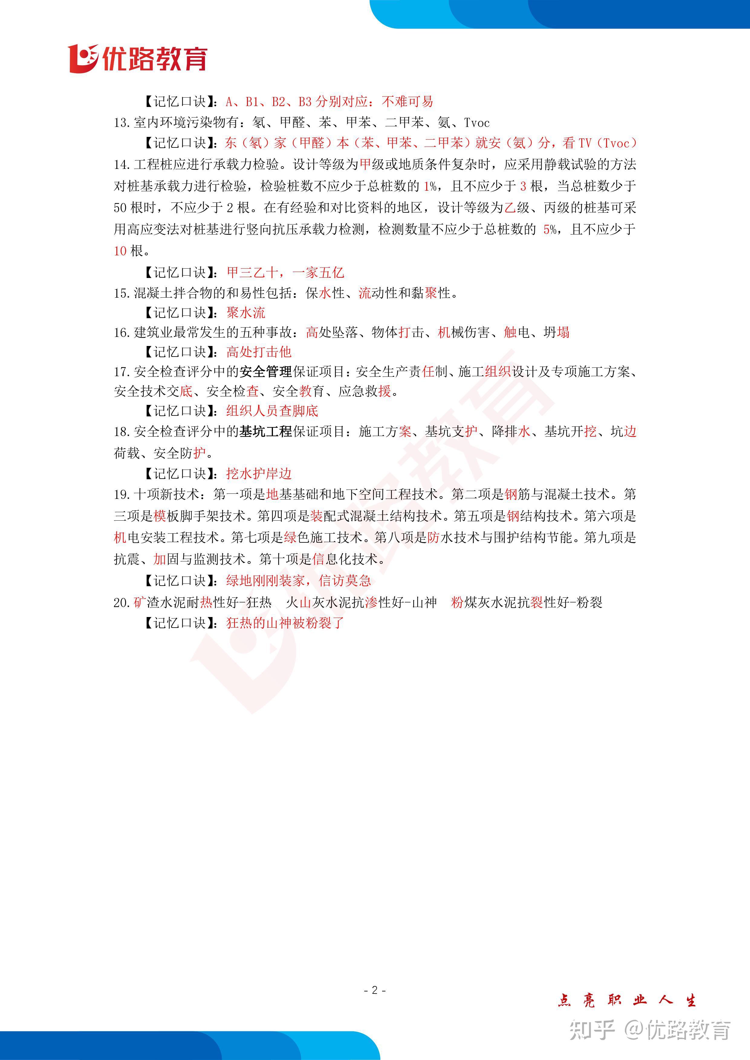 一建建筑精华知识点 - 知乎