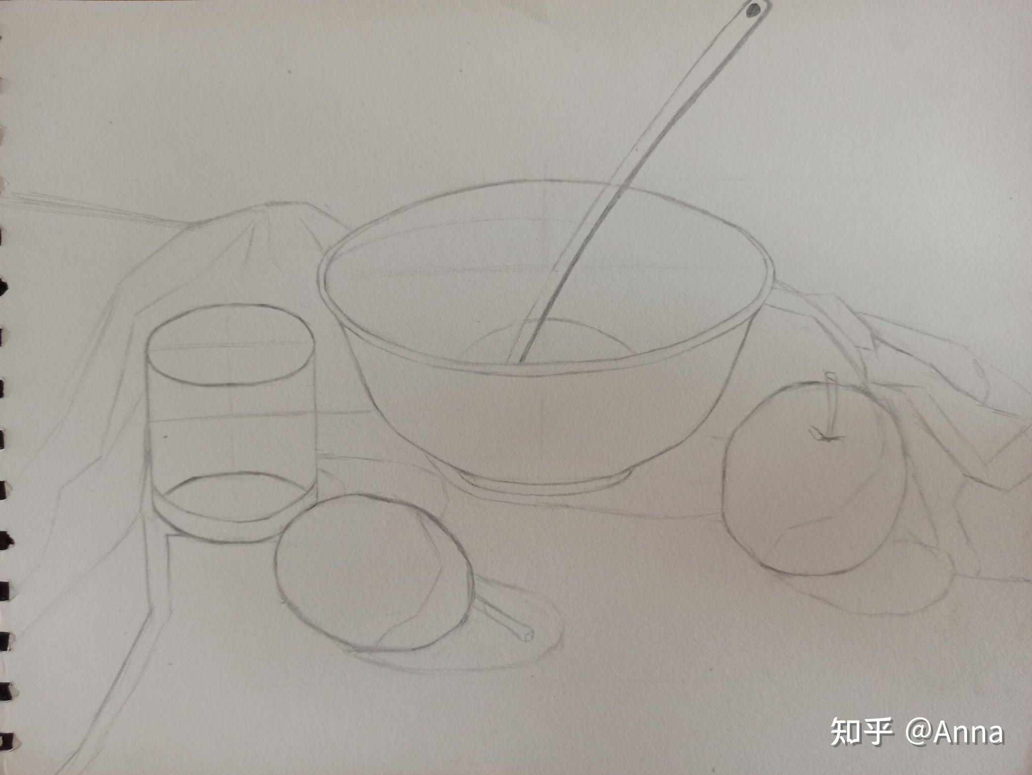 素描基础静物组合