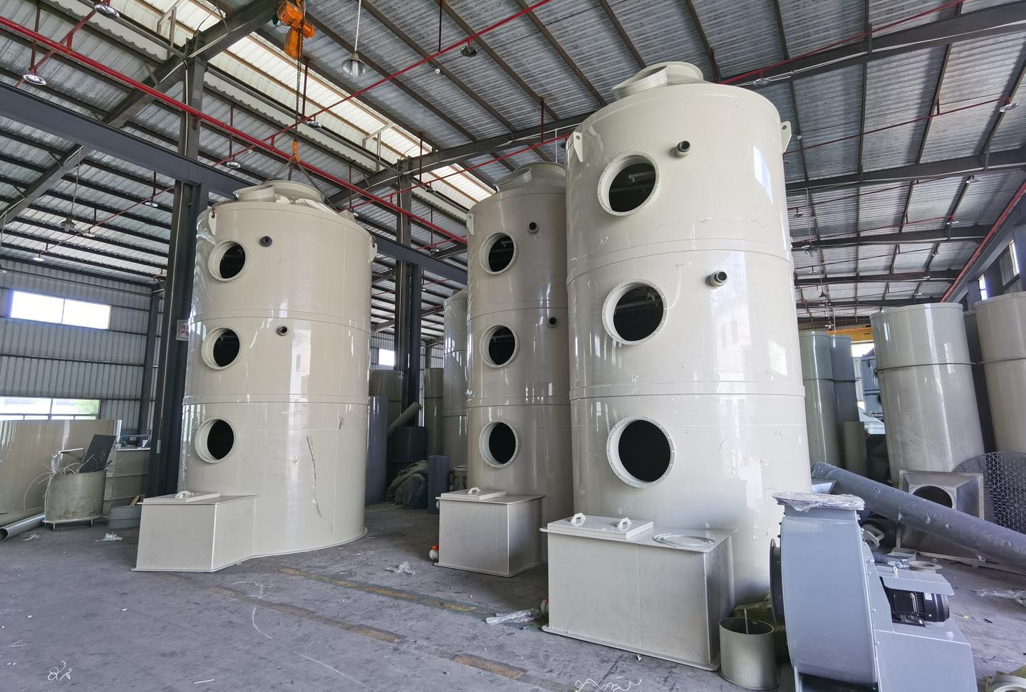 pp喷淋塔处理废气的应用原理