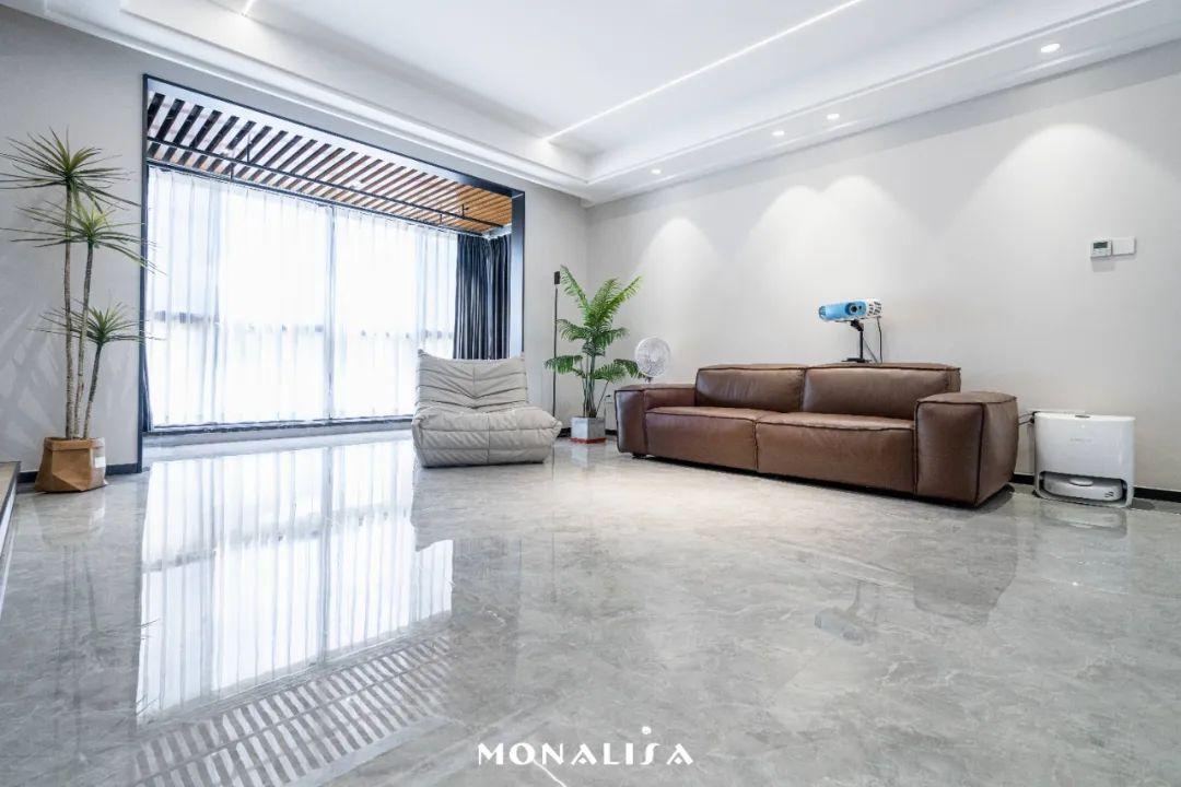 蒙娜丽莎最美新家 | 全屋通铺900×1800mm大板,打造理想成长型居所