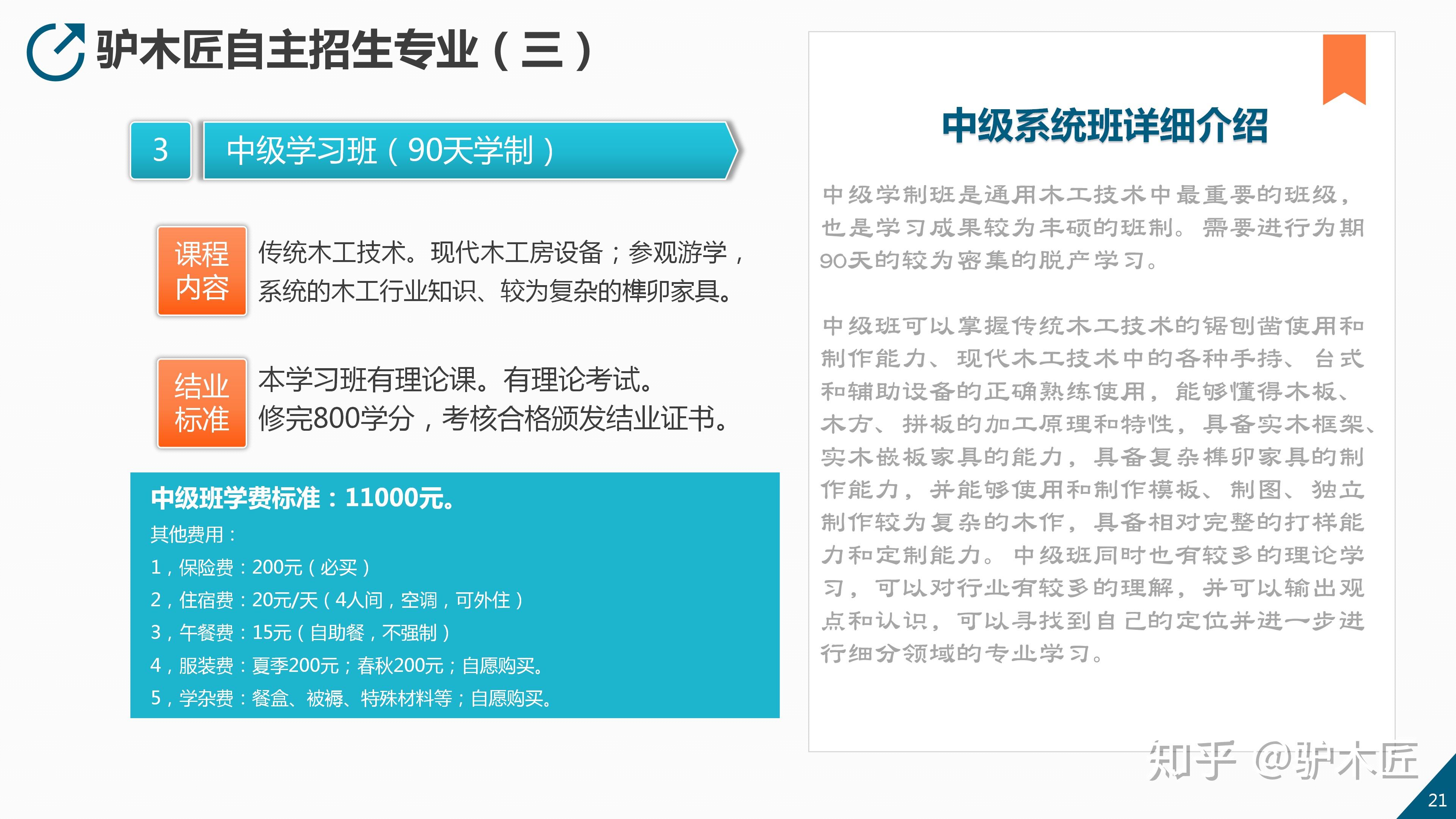 驴木匠木工培训第14届招生简章