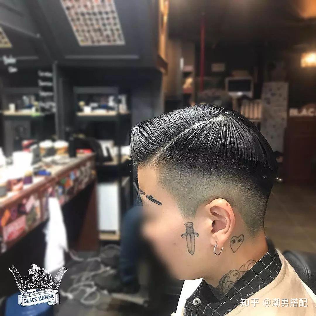 你离有个女朋友,只差一个37分侧背头发型?