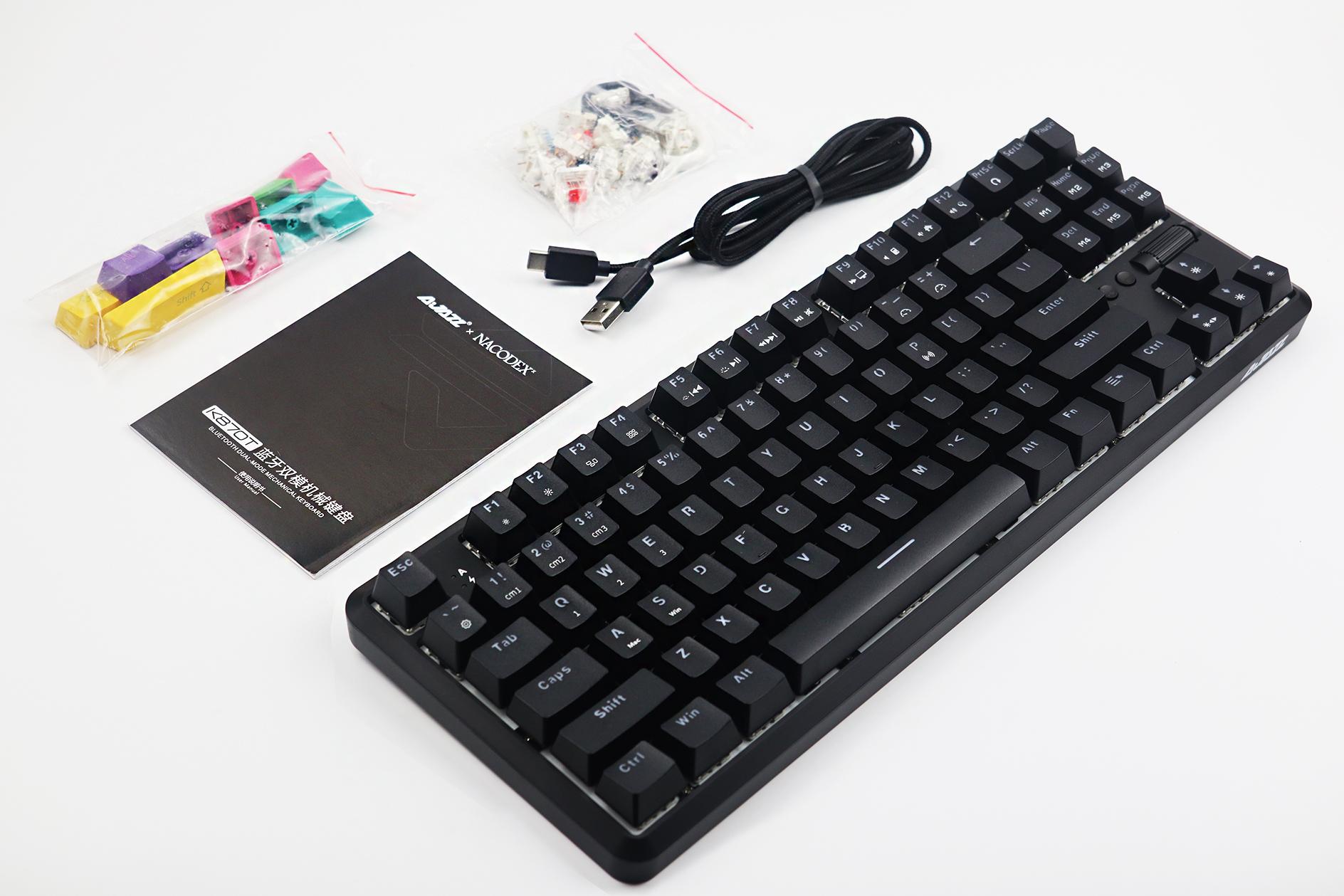 性价比高 可玩性高——黑爵k870t热插拔键盘体验 - it手机资讯