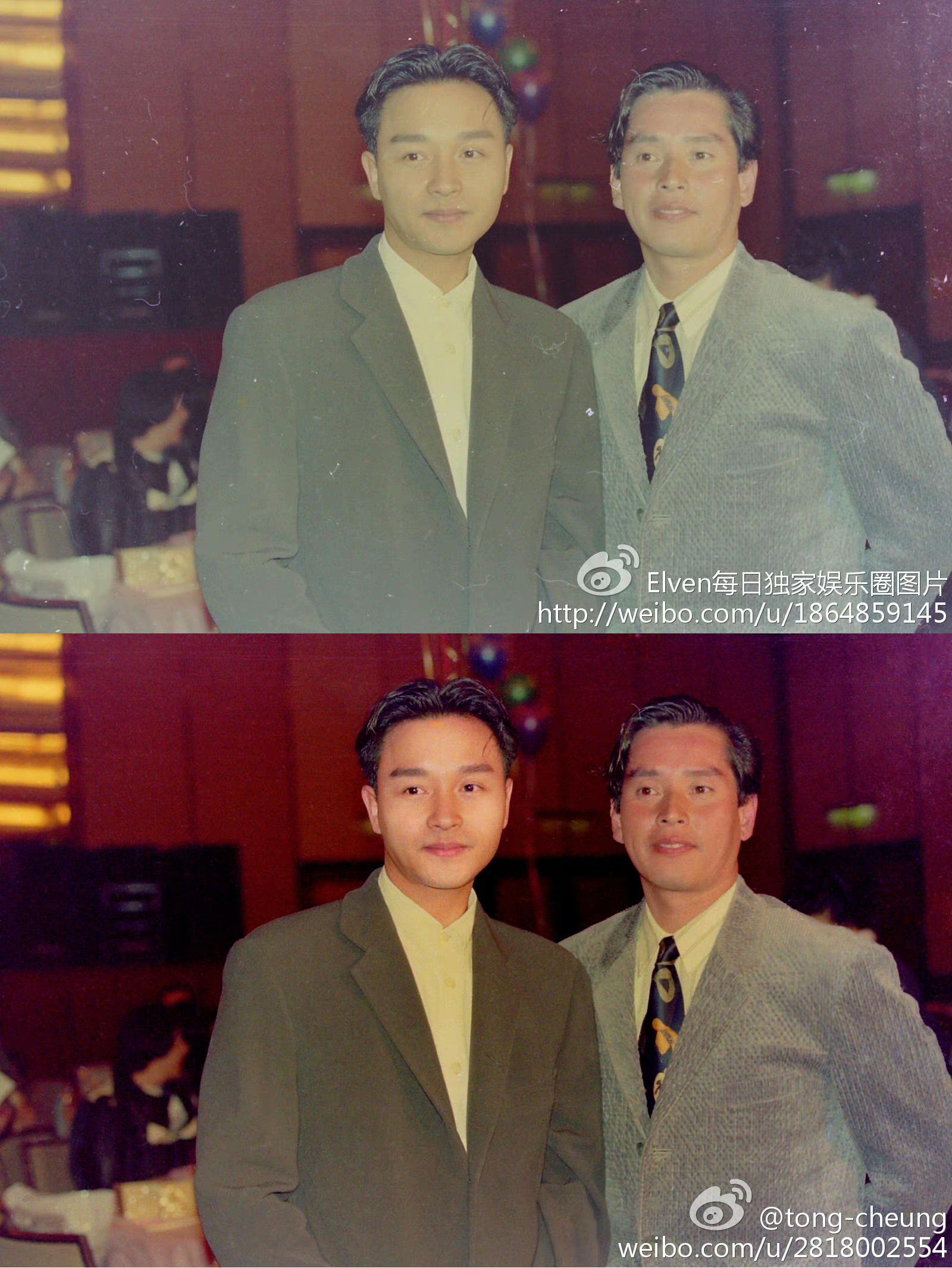 谭咏麟和张国荣谁长的比较帅