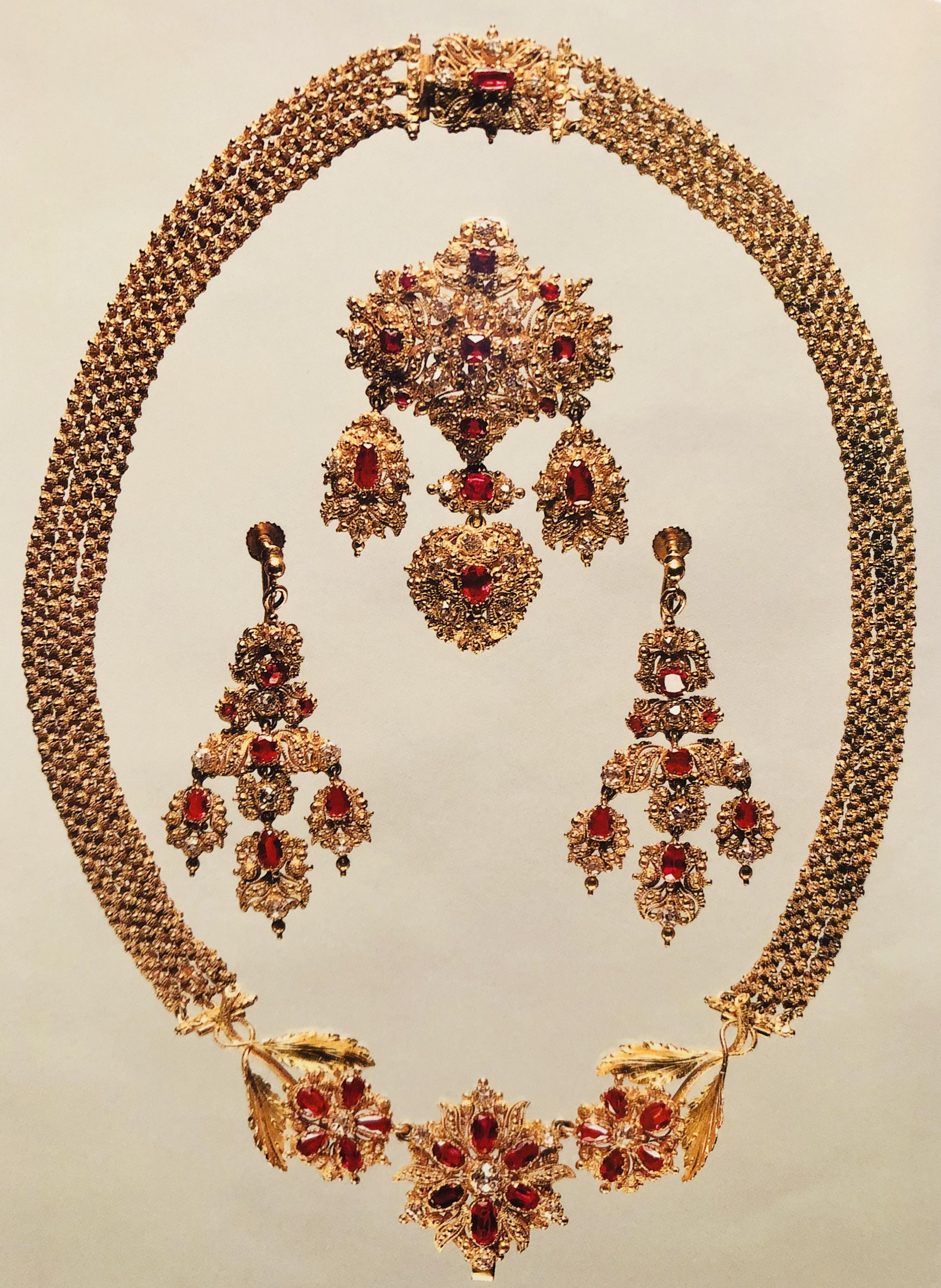 花丝工艺在欧洲已有数百年的历史,伦敦和巴黎的珠宝商可能是从葡萄牙