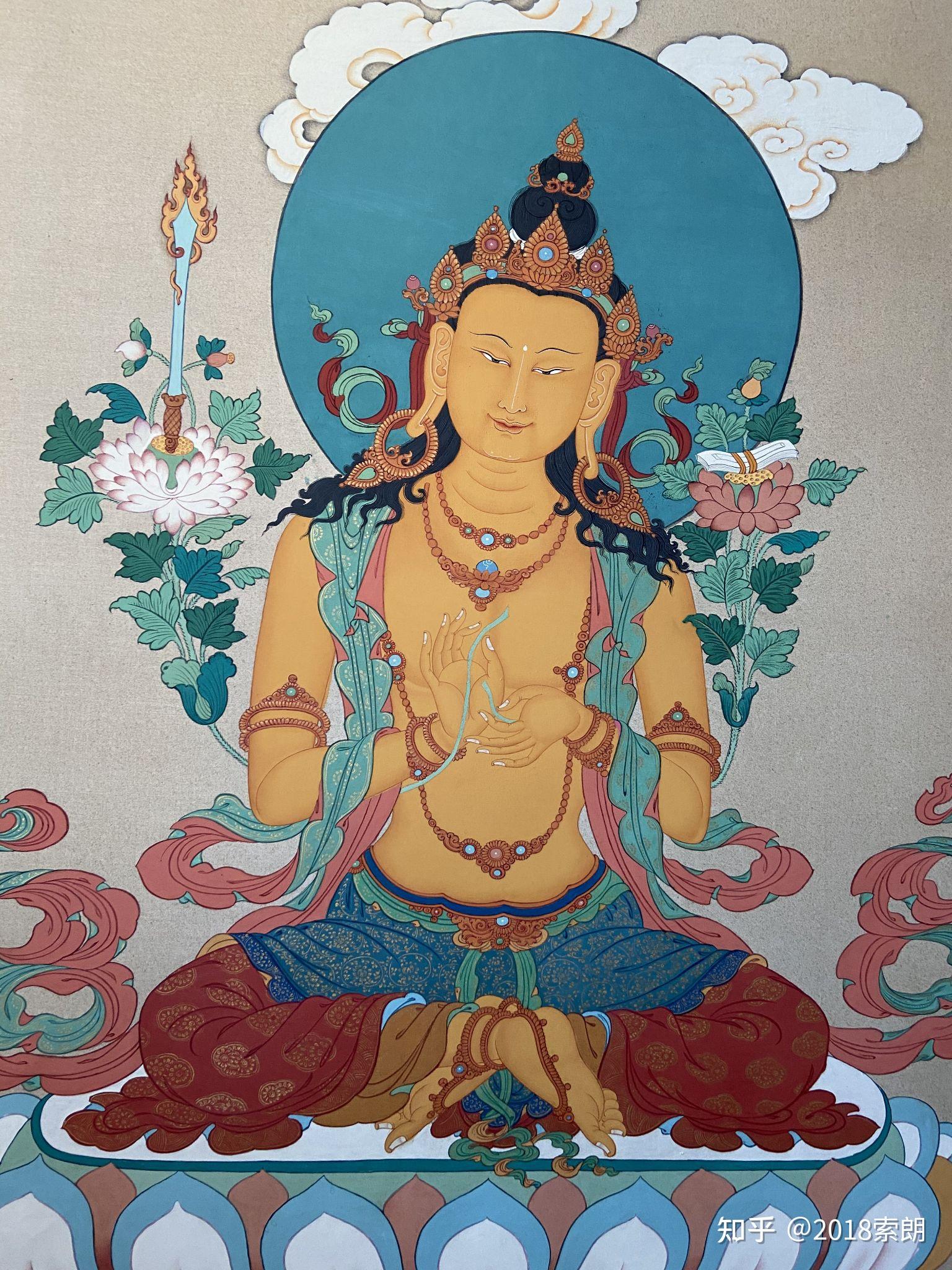 西藏手绘精品唐卡