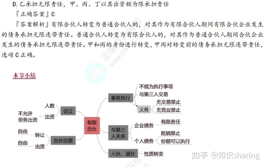注会打卡第183天-合伙企业制度(3)之特殊的普通合伙企业 - 知乎