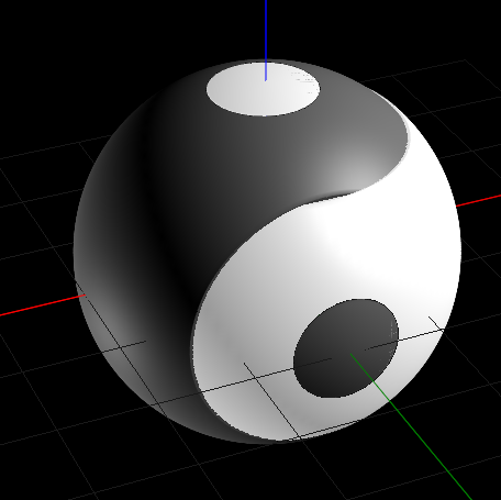 如何造出一个球体太极图? - 知乎