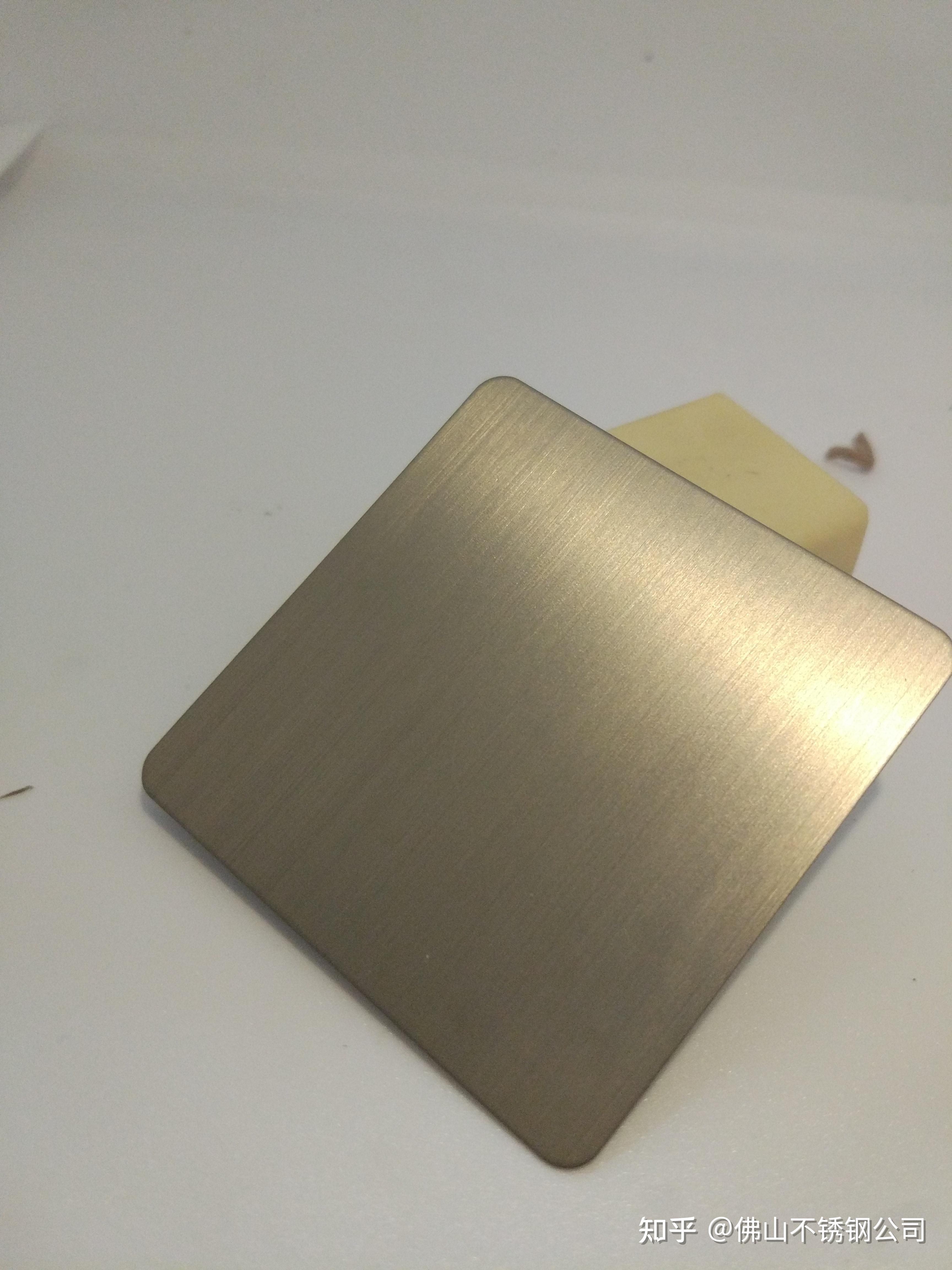 香槟金横向拉丝不锈钢板不锈钢天花吊顶拉丝彩色装饰板批发 - 知乎