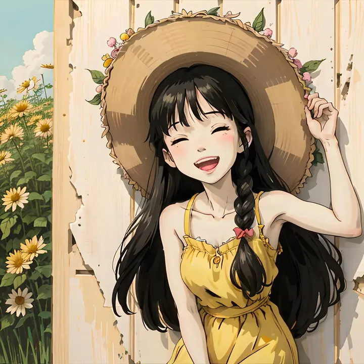 宫崎骏风格治愈系女孩这些角色让你感受到了什么