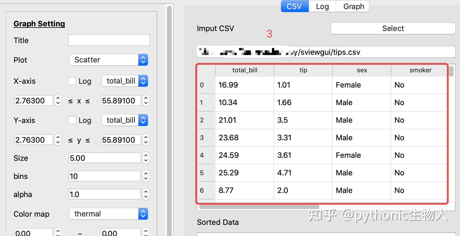 不写代码也可使用python的matplotlibseaborn可视化