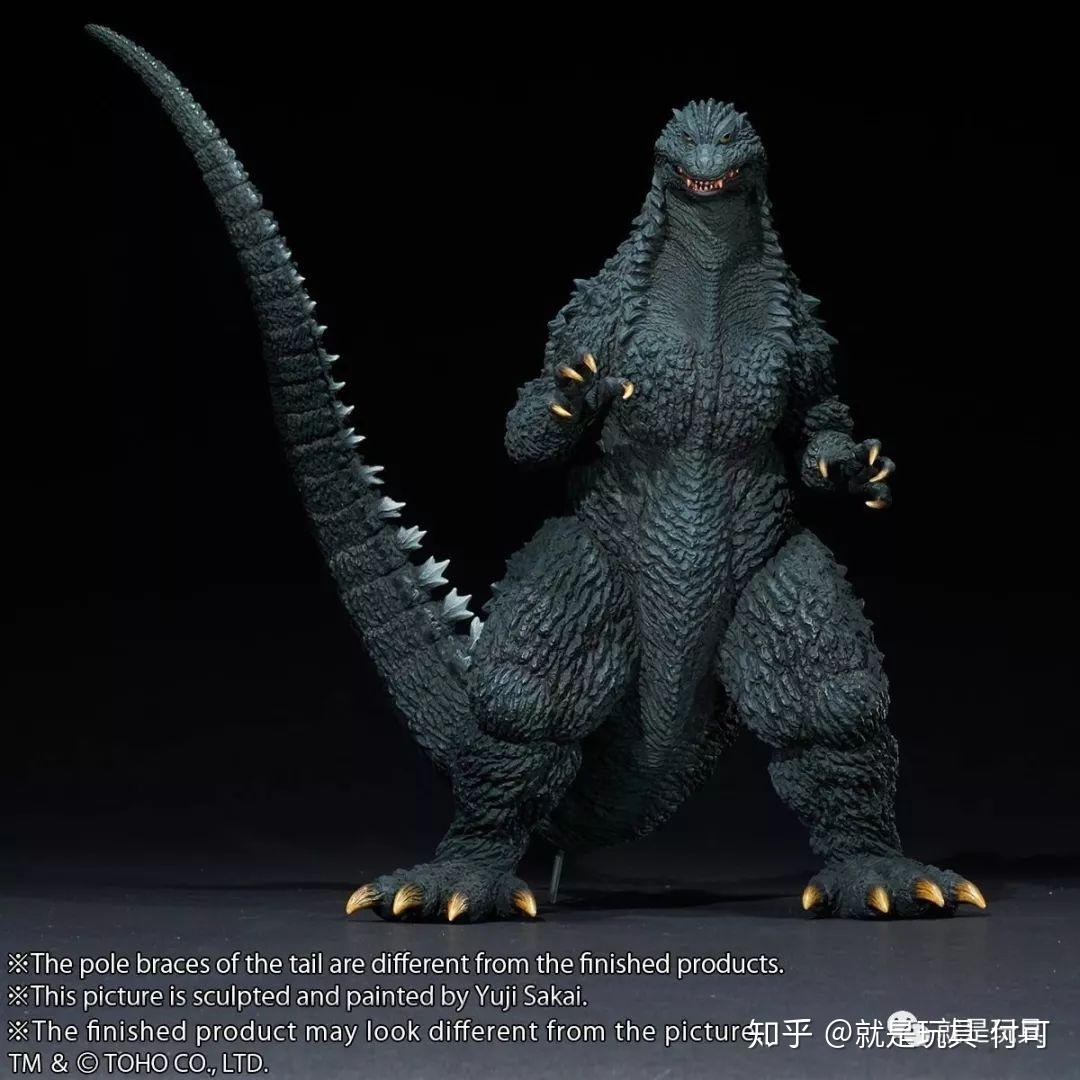 超凶xplus东宝30cm系列酒井大师2002版哥斯拉出击