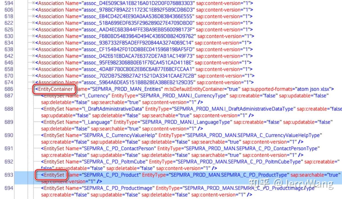 SAP UI5 Fiori Elements annotation 解析出来的 entity container - 知乎