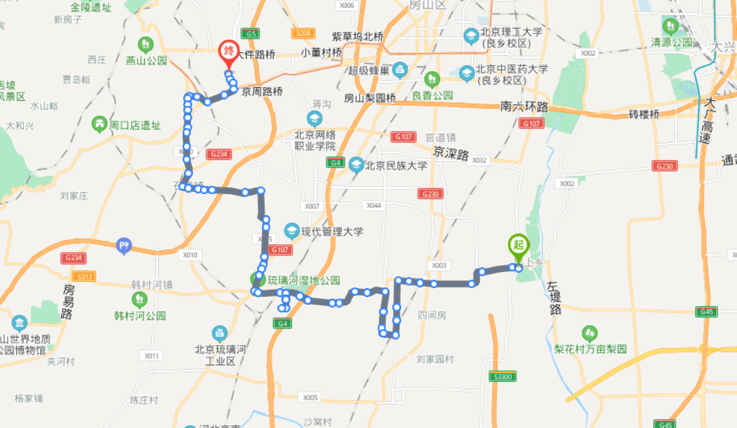北京公交921线路图图片