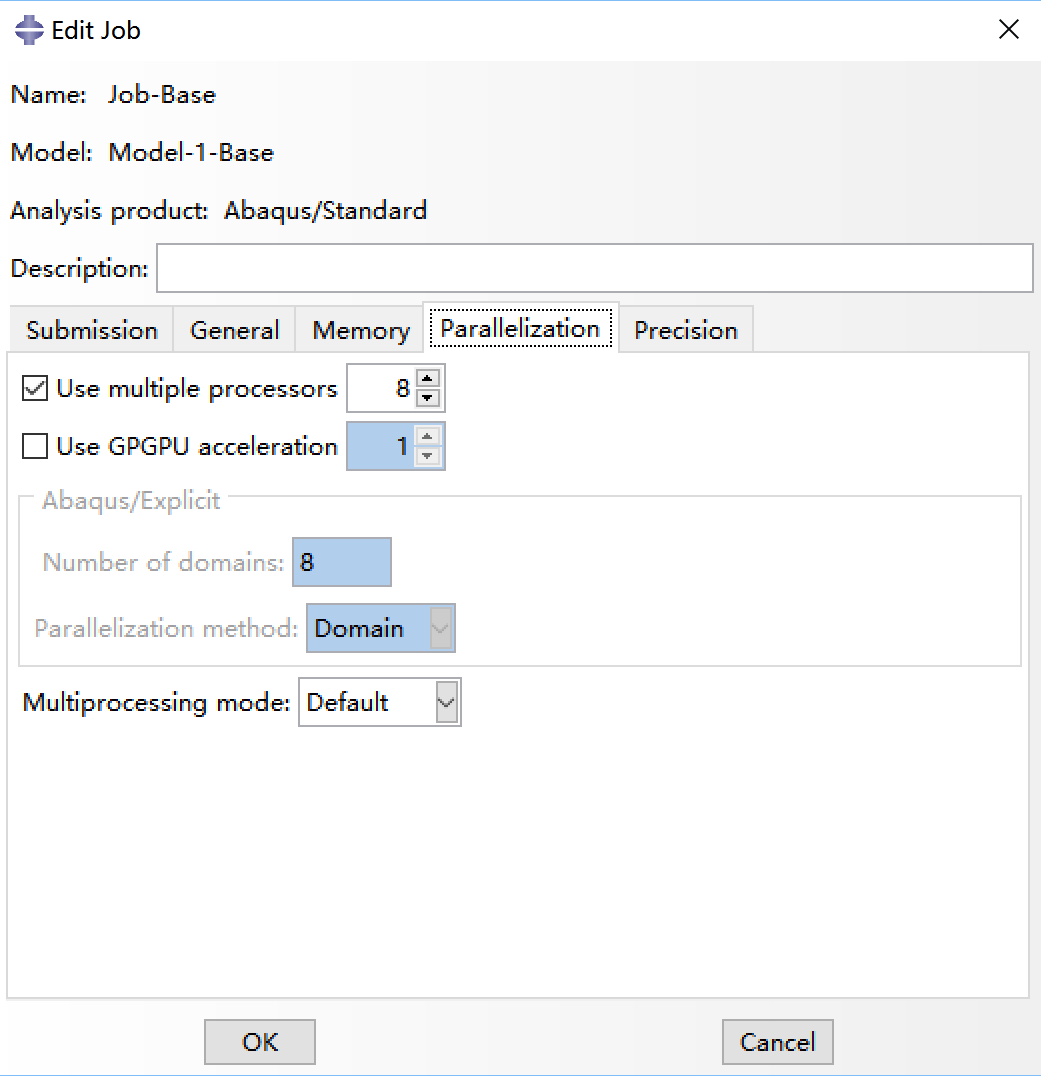 Abaqus xml parsing failure for job 