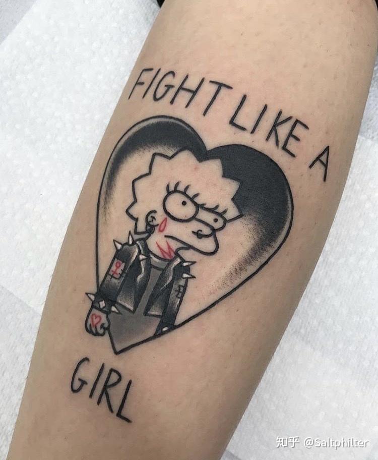 辛普森一家·文身图案整理&英语兴趣课 - 知乎