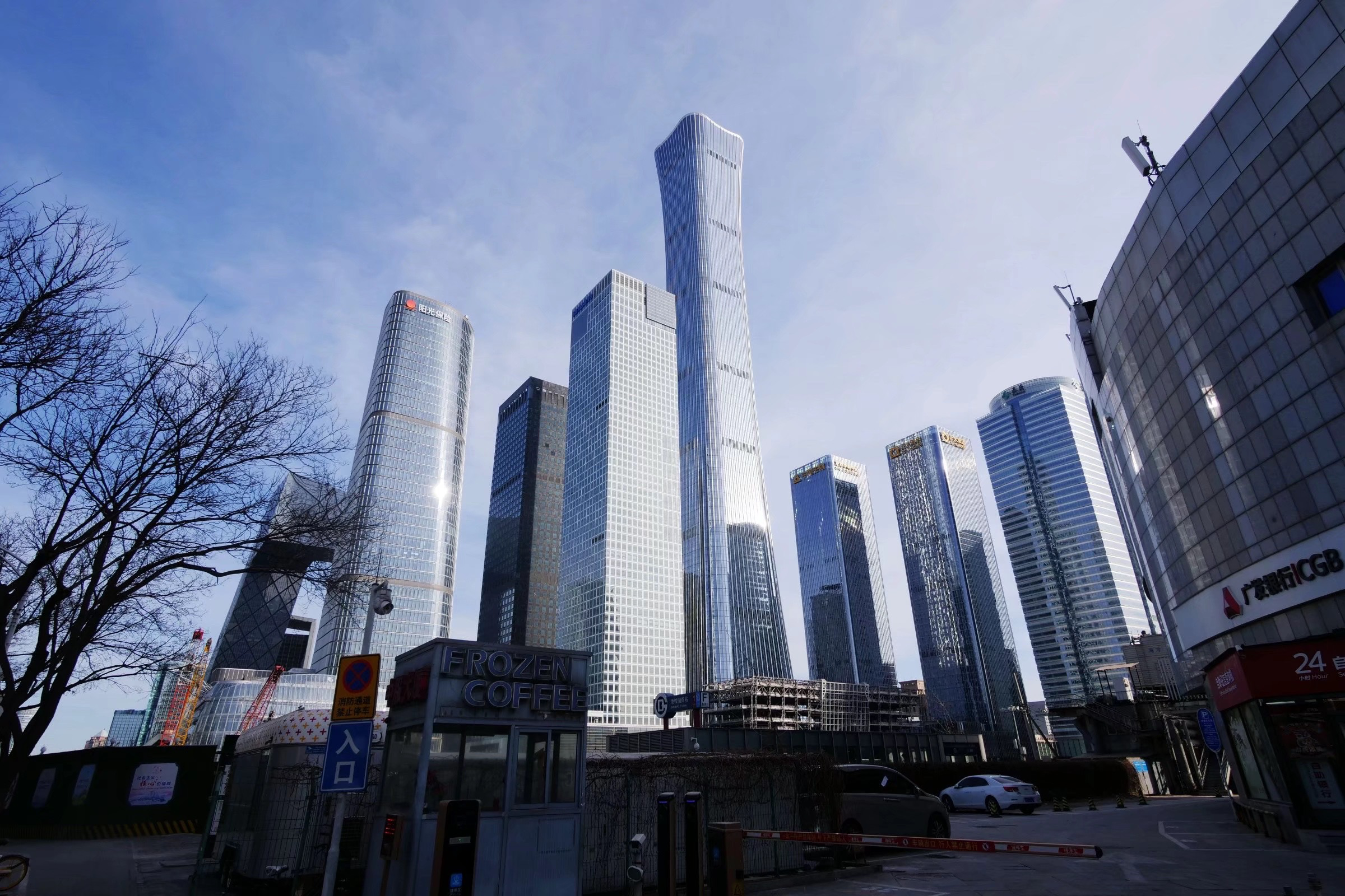 中国哪个城市高楼最壮观