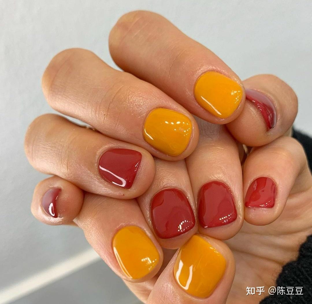 10款敲好看的纯色美甲款式分享(1) - 知乎