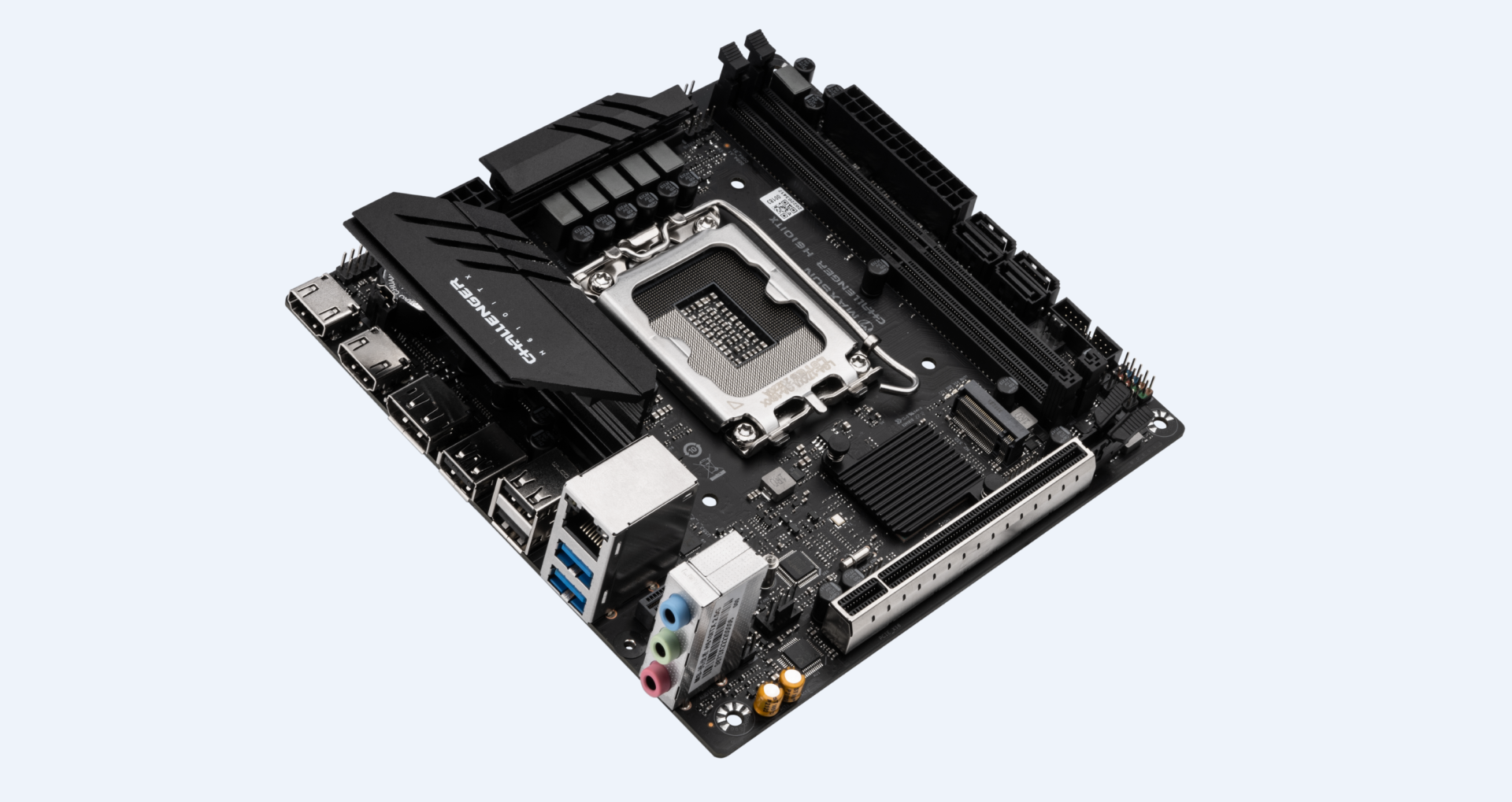 主板:ms-挑战者 h610 itx