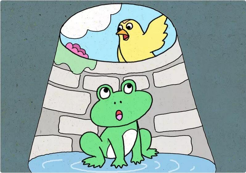 「最适合家长的复习材料」语文二年级上册《坐井观天》复习方法